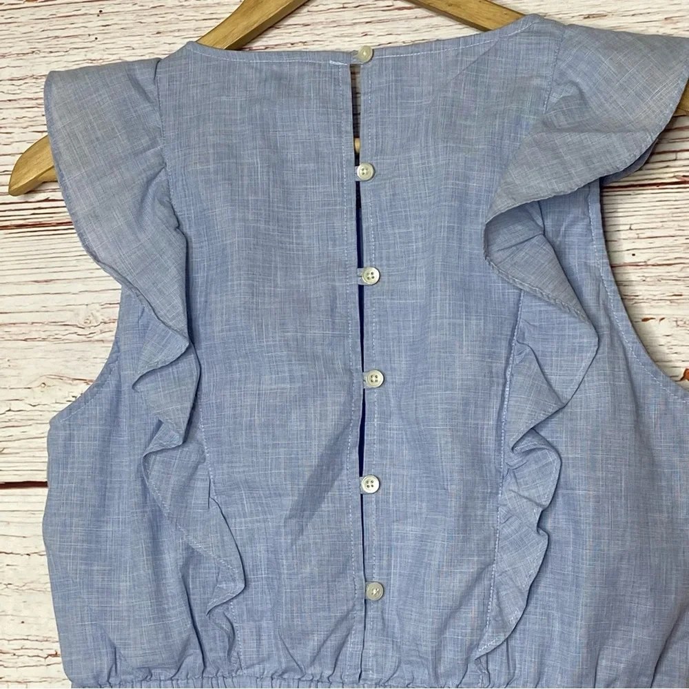 Madewell Bellflower Ruffle Dress Sz 6